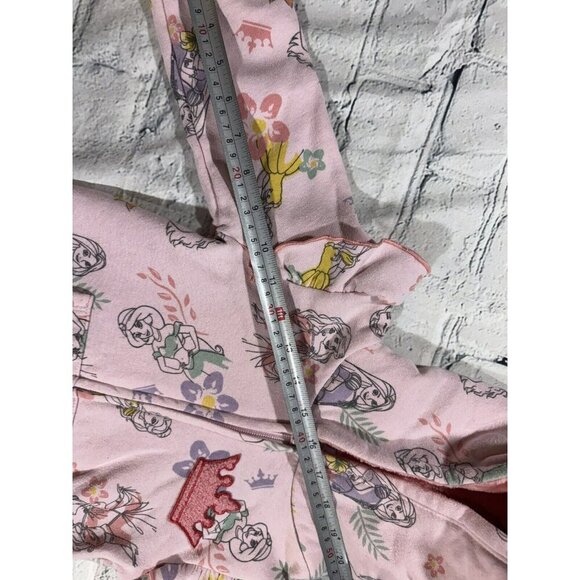 Disney Princesses Girls Hooded Zip Up Sweater Size 4t Pink - Picture 12 of 12